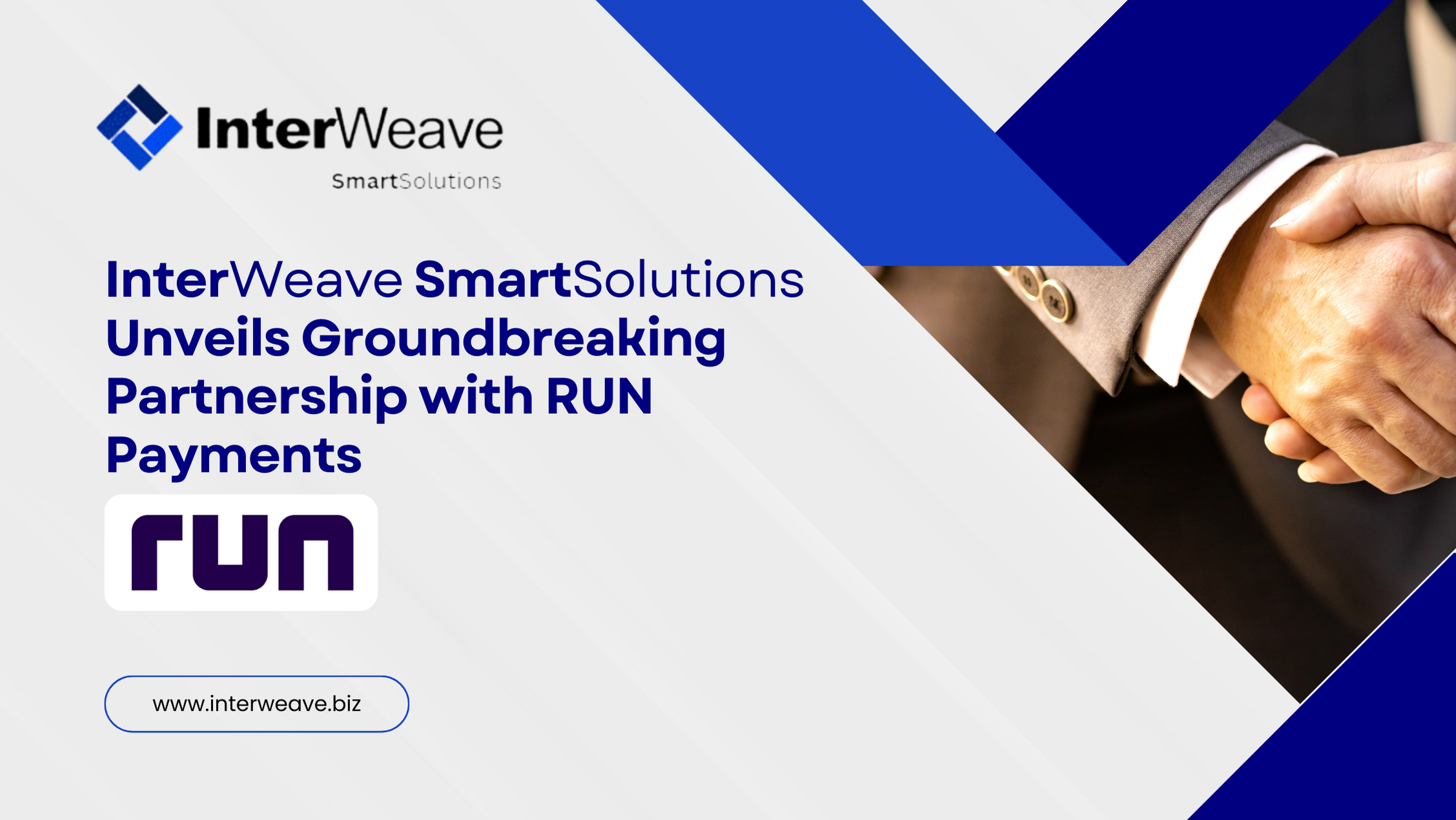 InterWeave SmartSolutions Unveils Groundbreaking Partnership with RUN Payments